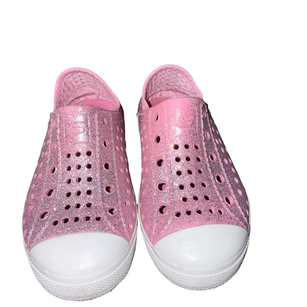 Skechers Girls Pink Glitter Water Shoes Size 9